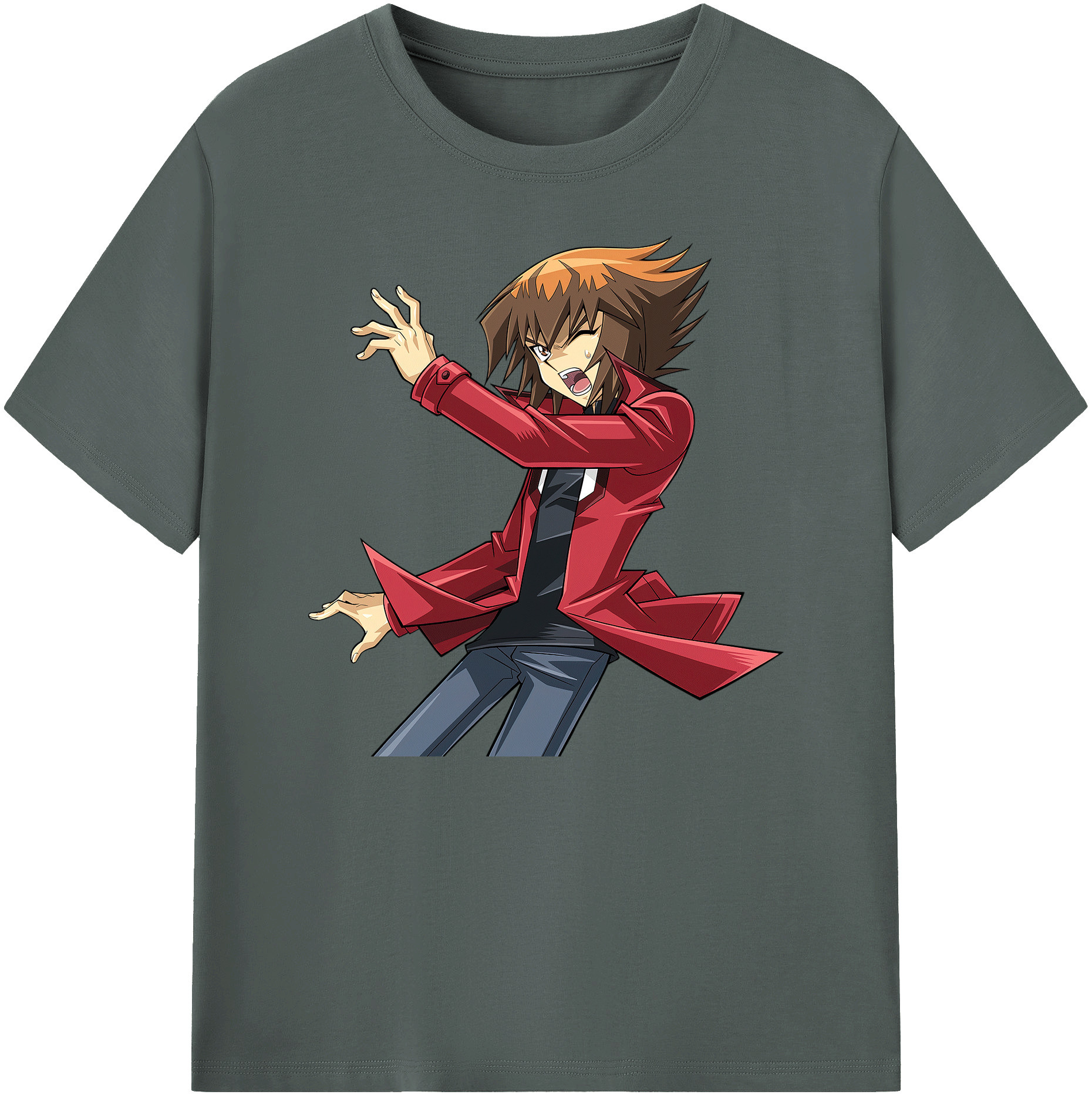（画像用） 遊☆戯☆王 Yu-Gi-Oh! 綿100％ メンズ半袖Tシャツ｜肌触りやわらか＆通気性